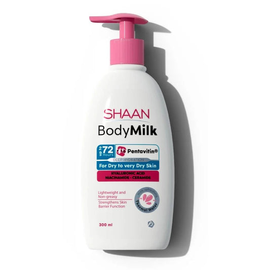 Shaan Body Milk 300ml - لوشن شان للجسم للترطيب اليومي ونعومة البشرة | Lumella
