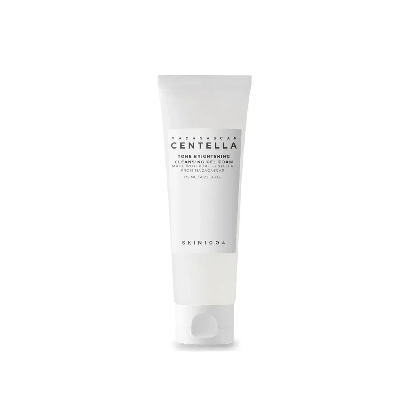 Skincare tube labeled 'Korean Centella' on a white background