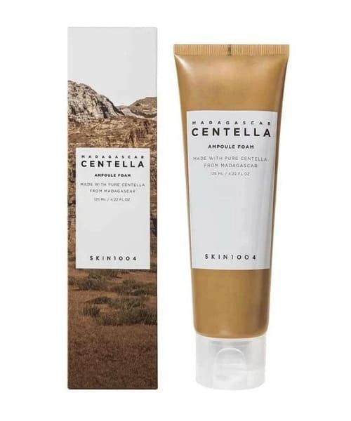 Skin1004 Madagascar Centella Ampoule Foam 125ml - غسول سكين1004 الرغوي بأمبول السنتيلا لتنظيف وتهدئة البشرة الحساسة | Lumella
