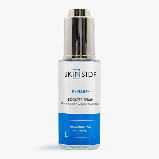 Skinside Replump Booster Serum Hyaluronic 25ml - سيروم سكين سايد بوستر بحمض الهيالورونيك للترطيب المكثف ونفخ البشرة | Lumella
