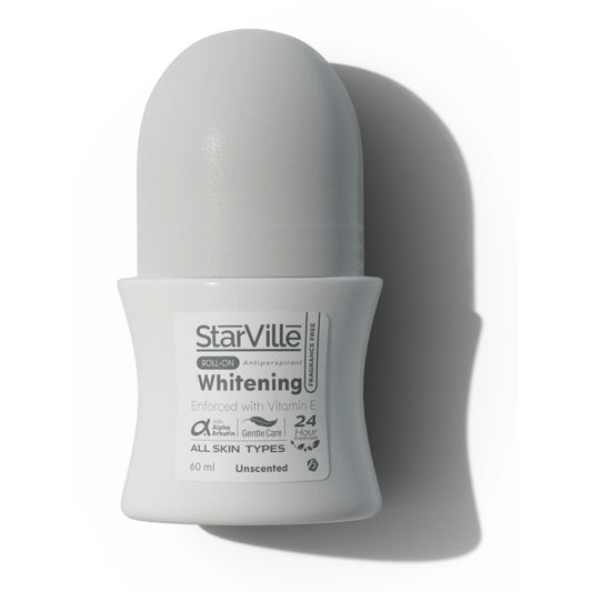 Starville Whitening Roll-On 60ml for underarm brightening
