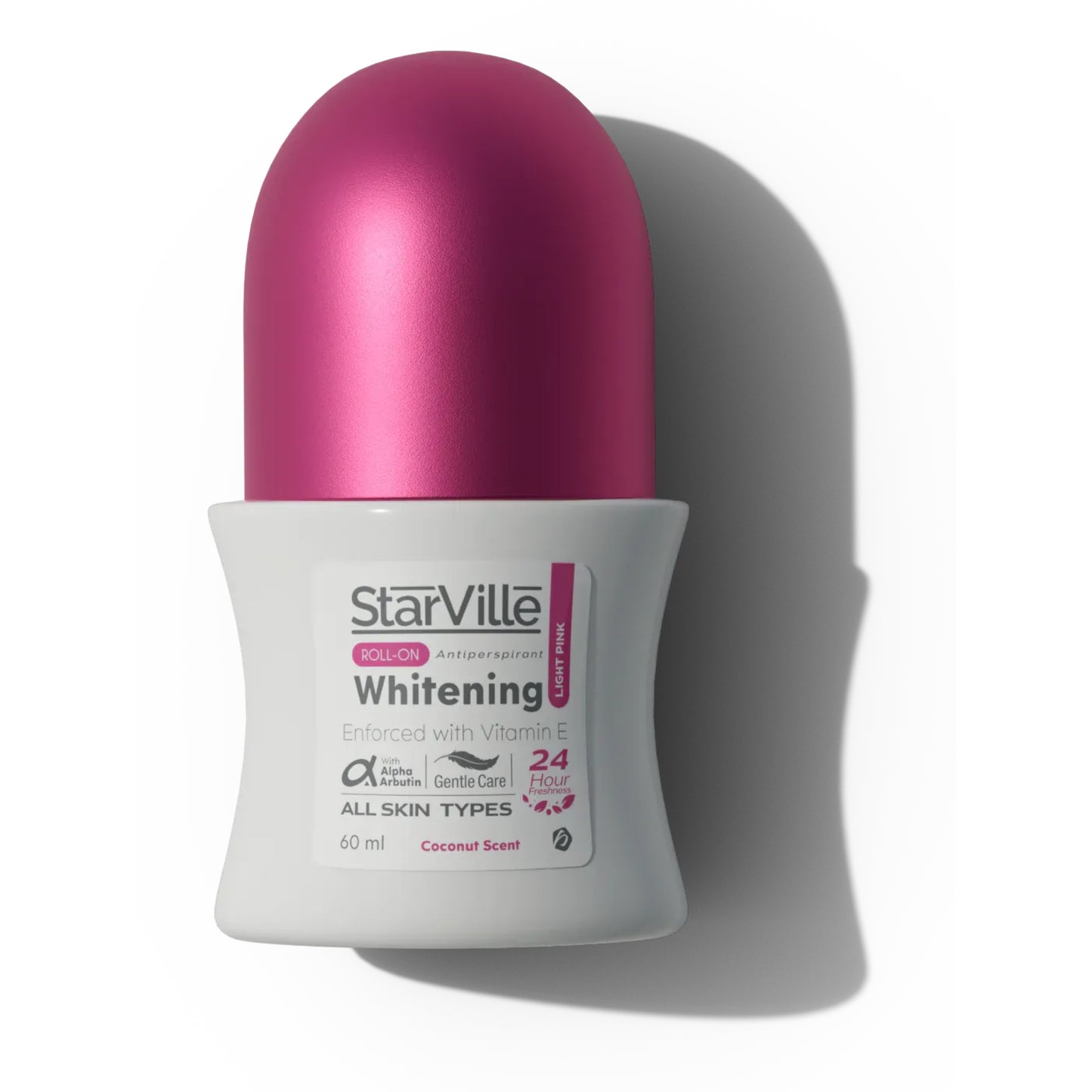 Starville Whitening Roll-On 60ml for underarm brightening

