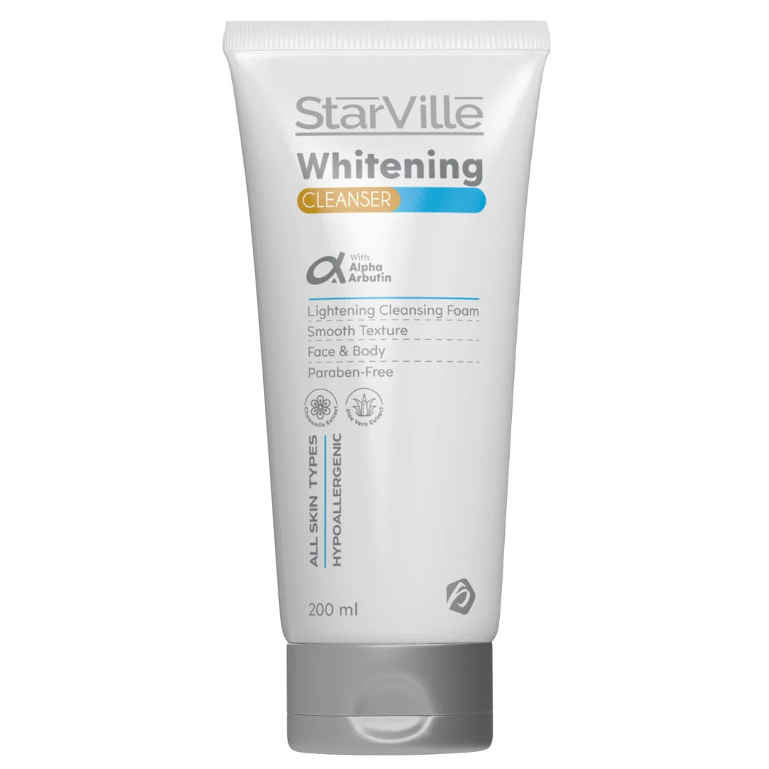 Starville Whitening Cleanser 200ml - غسول ستارفيل المفتح لتنظيف وتوحيد لون البشرة | Lumella
