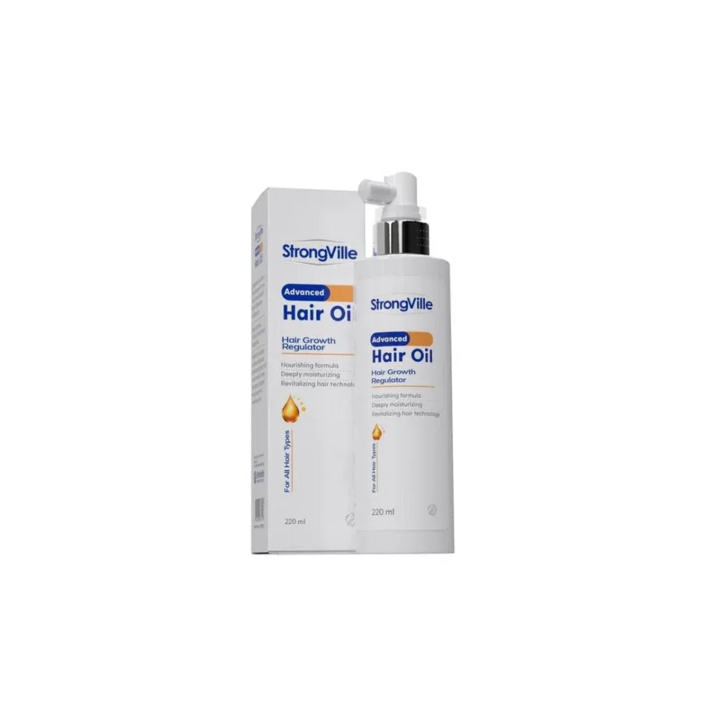 StrongVille Advanced Hair Oil 200ml for hair nourishment
