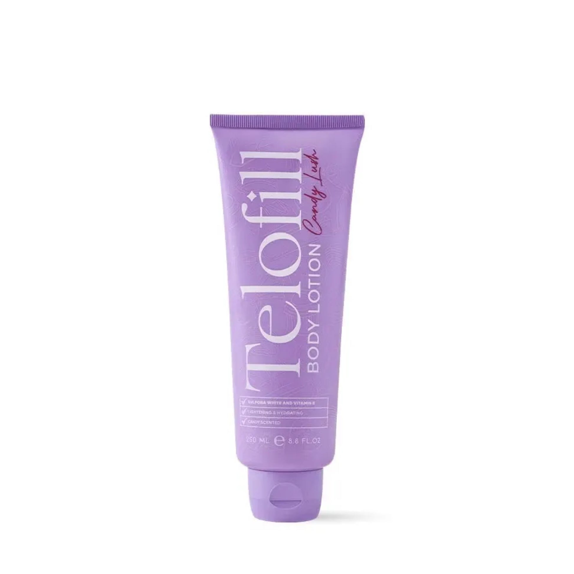 Telofill Candy Lush Body Lotion 250ml for deep hydration
