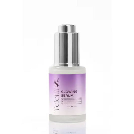 Telofill Glowing Serum 30ml for radiant skin
