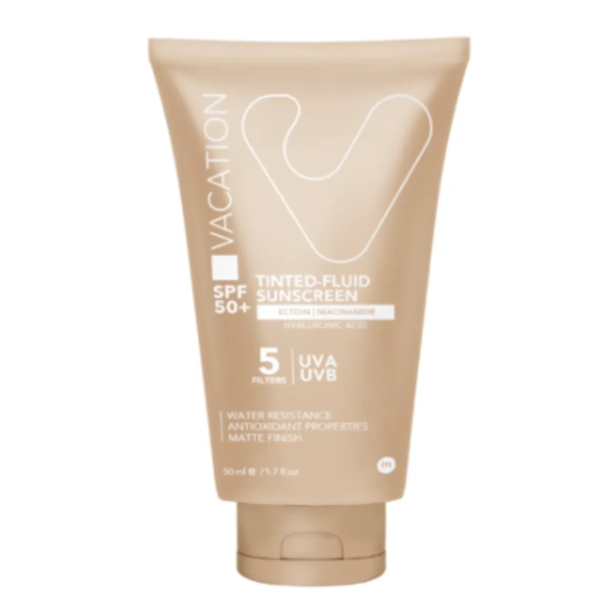 Vacation Tinted Sunscreen SPF50+ Fluid 50ml for sun protection
