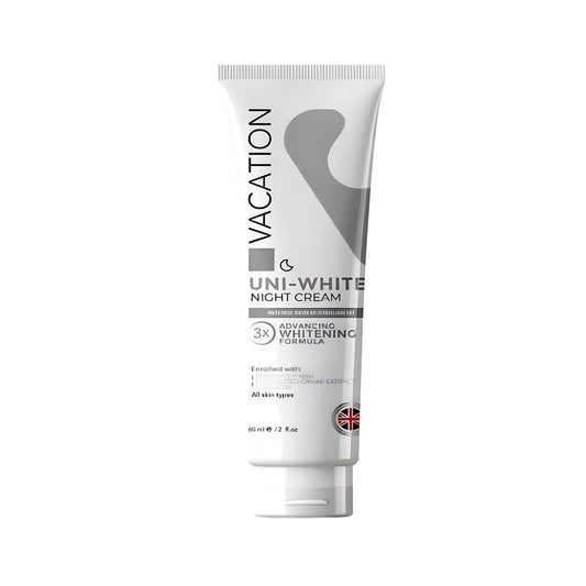 Vacation Uni-White Night Cream 60ml for skin brightening
