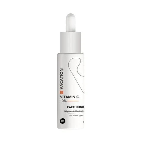 Vacation Vitamin C 10% Face Serum 30ml - سيروم فاكيشن بفيتامين سي 10% لتفتيح البشرة ومكافحة البقع الداكنة | Lumella
