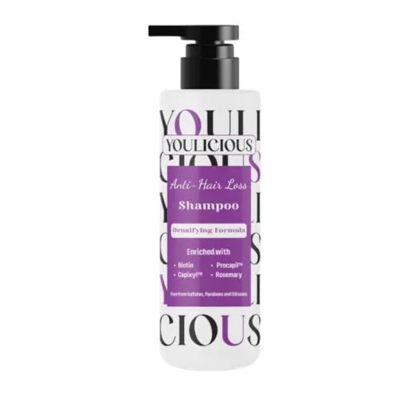 Youlicious Fortifying Scalp Care Shampoo 400ml for hair strengthening
