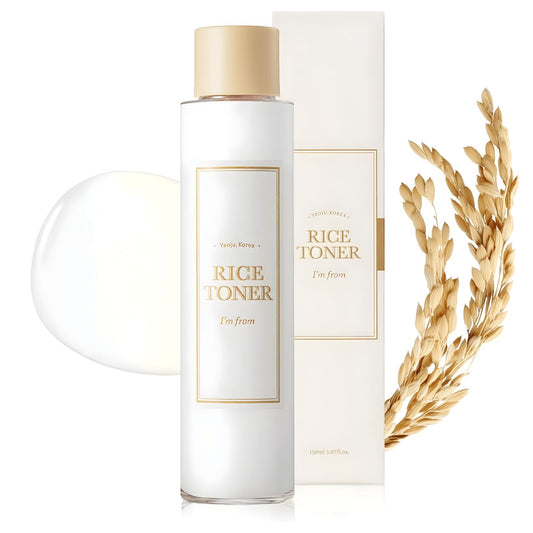 Yeoju Korea I'M FROM Rice Toner 150ml - تونر الأرز الكوري من آي إم فروم لتفتيح وترطيب البشرة | Lumella
