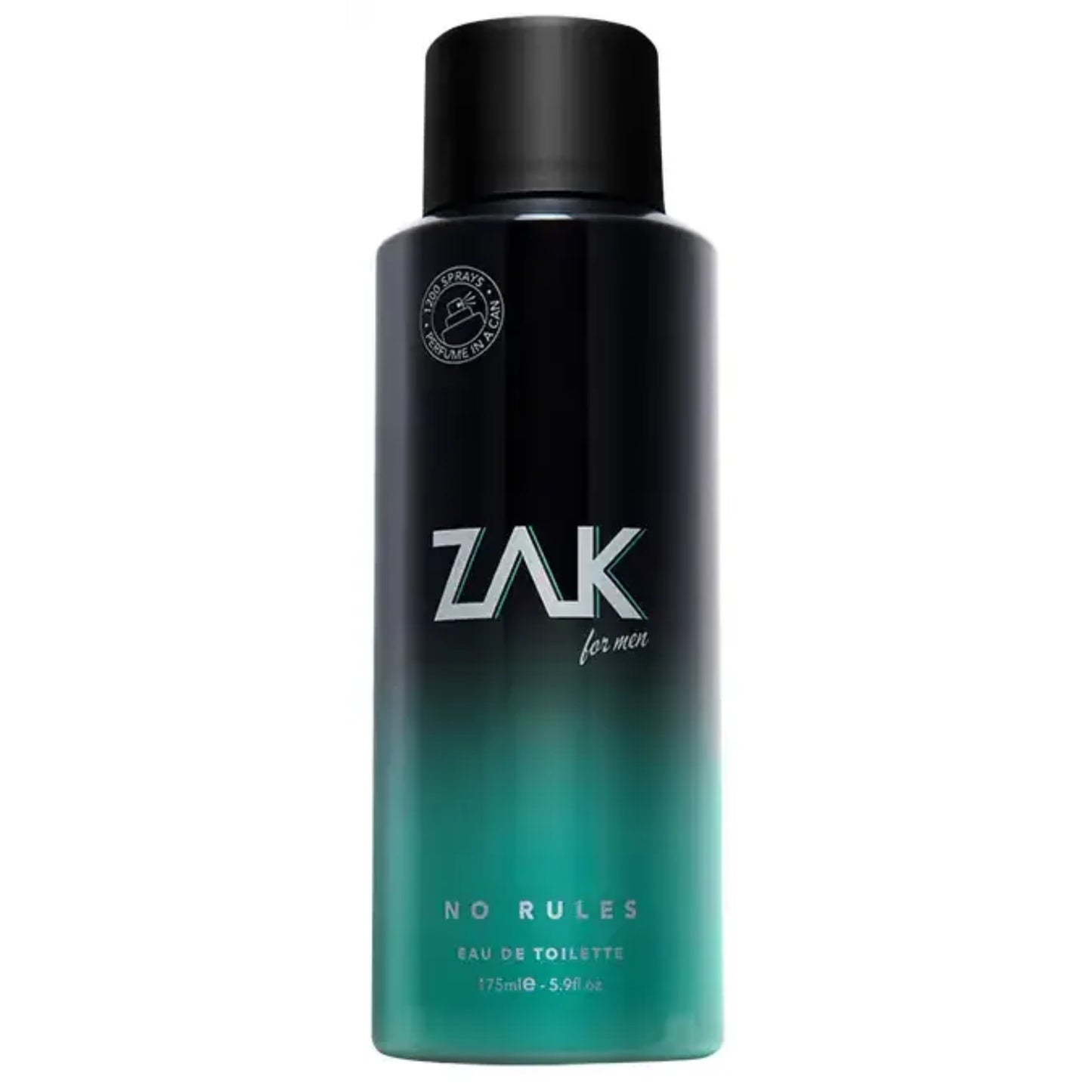 ZAK No Rules Eau de Toilette Spray 175ml for men's fragrance
