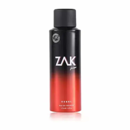 ZAK Rebel Eau de Toilette Spray 175ml for men's fragrance
